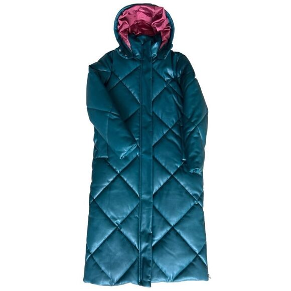 REBECCA MINKOFF Long Hooded Puffer Coat Size XS. - Picture 9 of 13